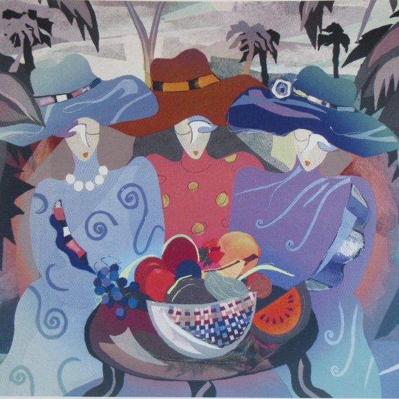 SUMMERTIME by Smadar Livne, Signed Lithograph